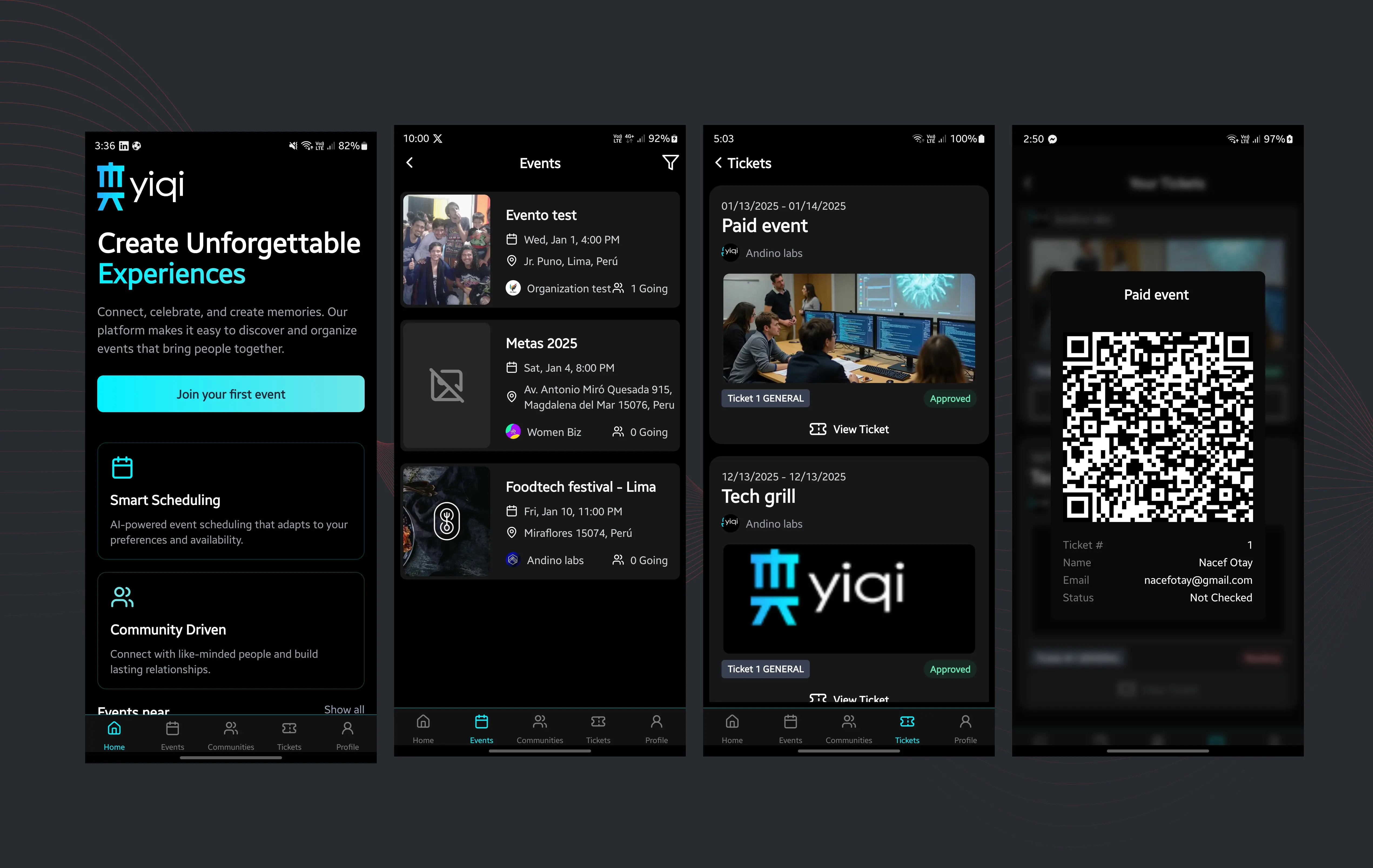 Yiqi interface view 2